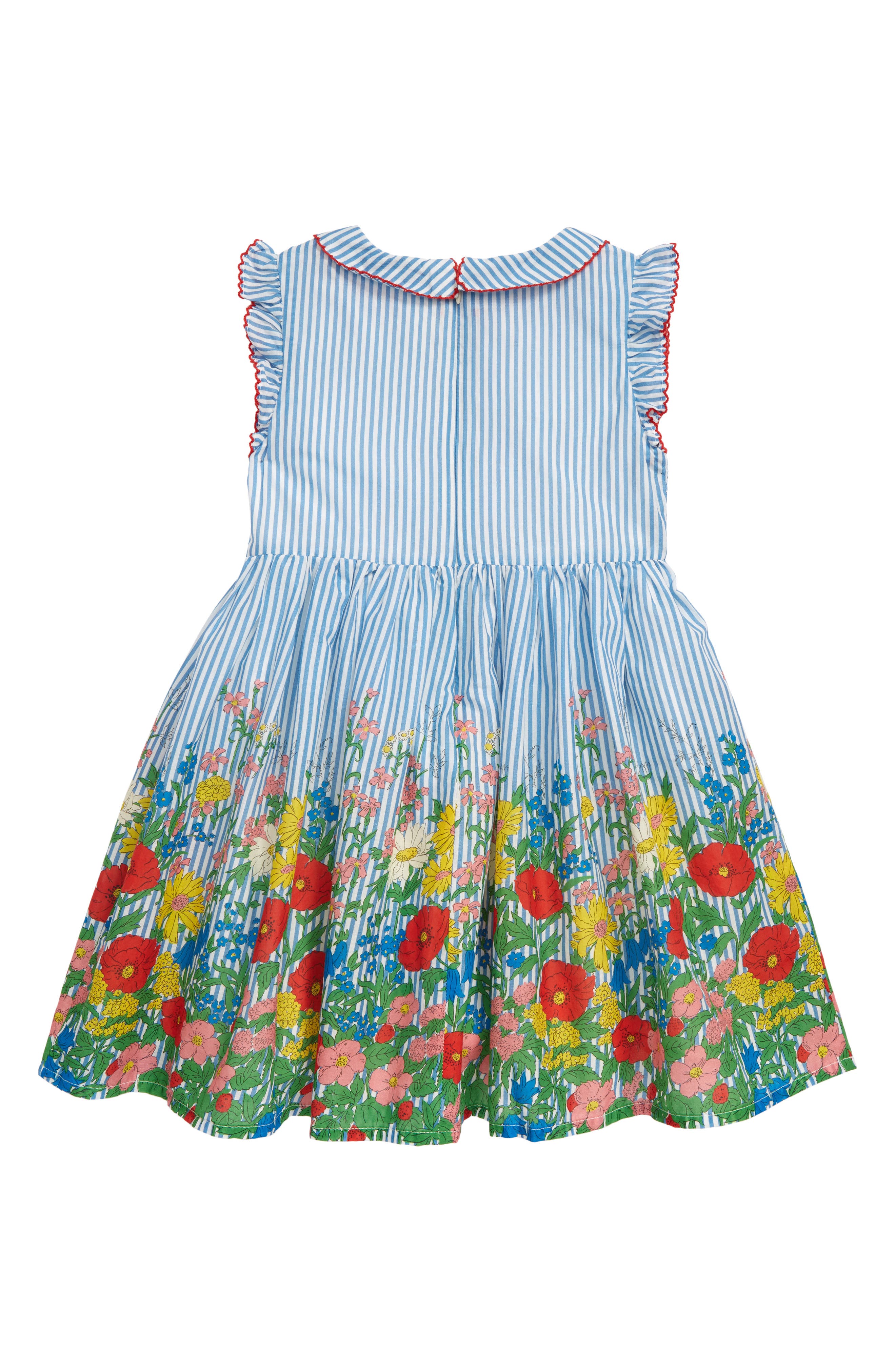 Mini Boden Kids' Floral Smocked Dress ...